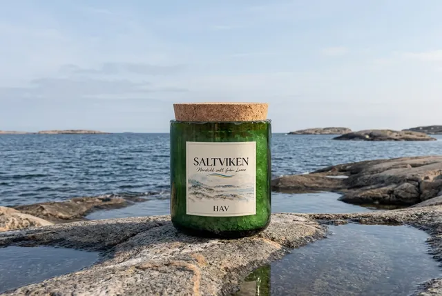 Svensk västkust med granithällar och öppet hav